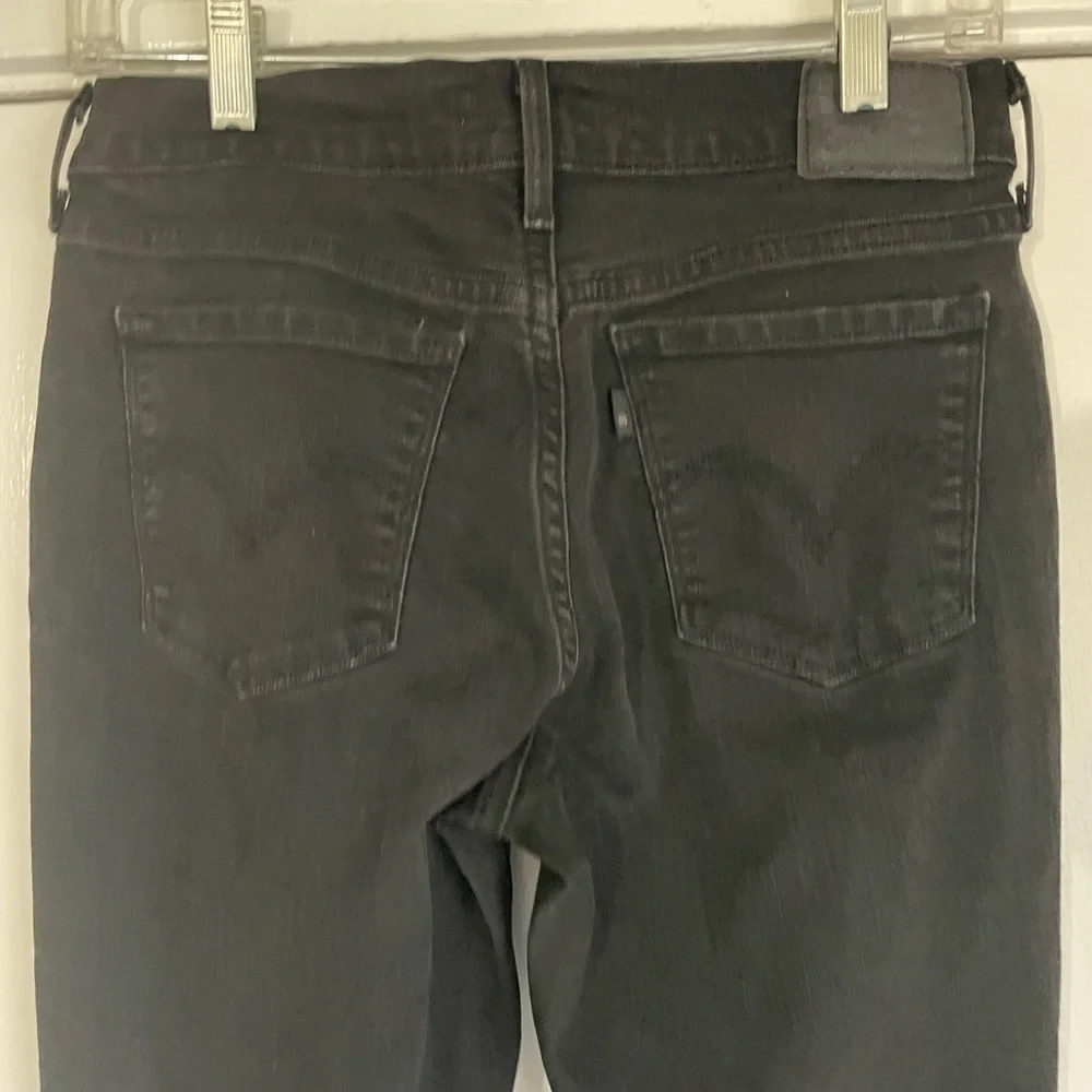 Levi’s 505 black straight jeans size‎ 6